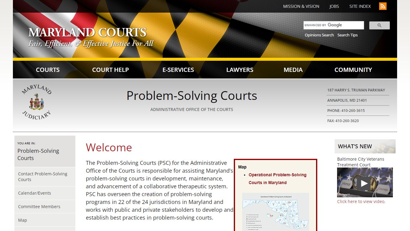 Welcome | Maryland Courts